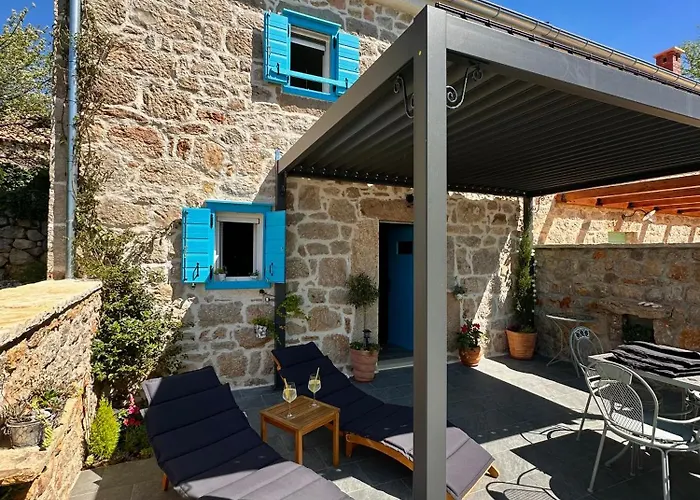 度假居 Ventus Blue - Stone House Near National Park&sea